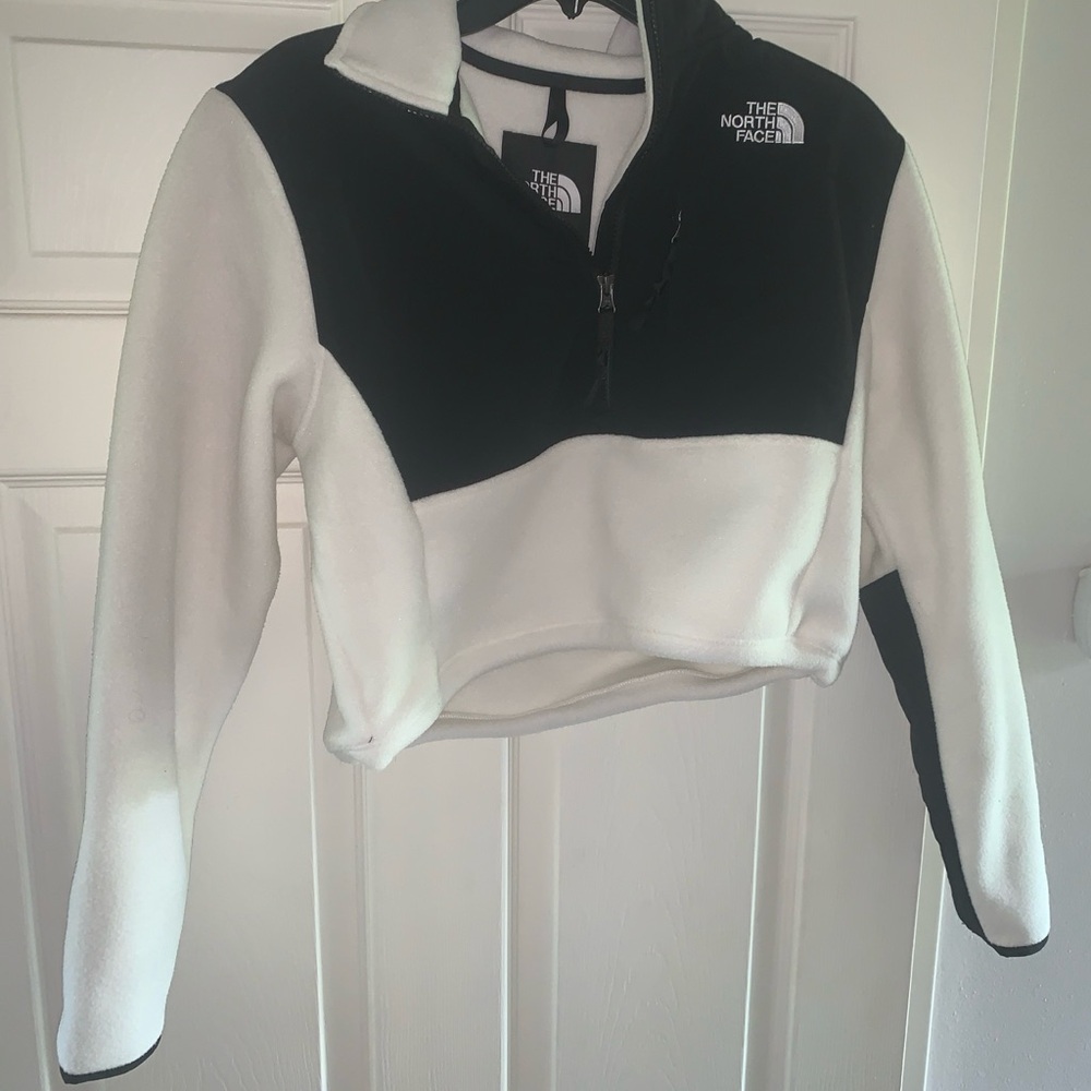 The North Face Black and White Women's Fleece